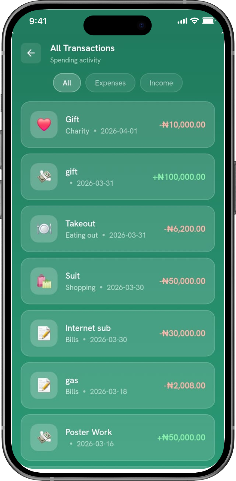 Categorize Your Money